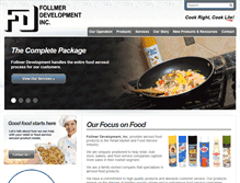 Tablet Screenshot of follmerdevelopment.com